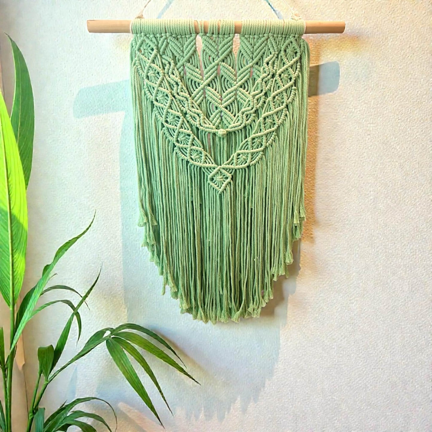 Boho Green Goddess Wall Handing