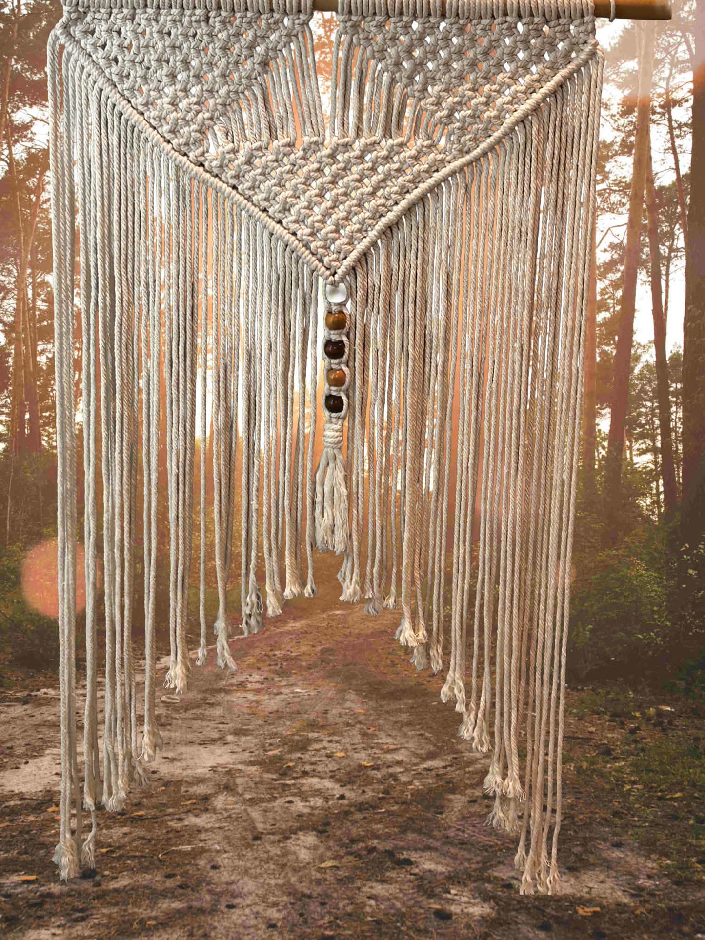 Beautiful Boho Macrame Wall Hanging