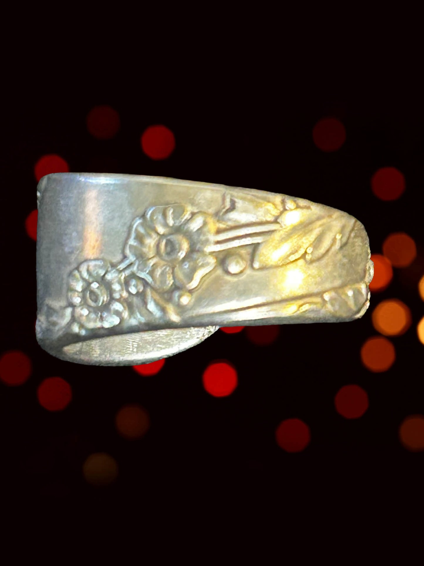 Totally Vintage 1950 Bridal Wreath Pattern Spoon Ring Limited Stock