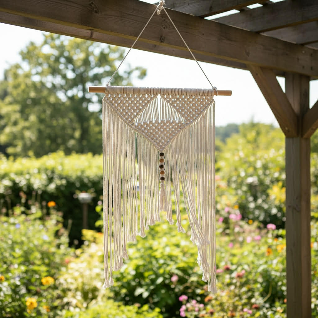 Beautiful Boho Macrame Wall Hanging